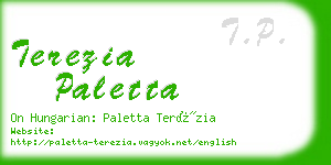 terezia paletta business card